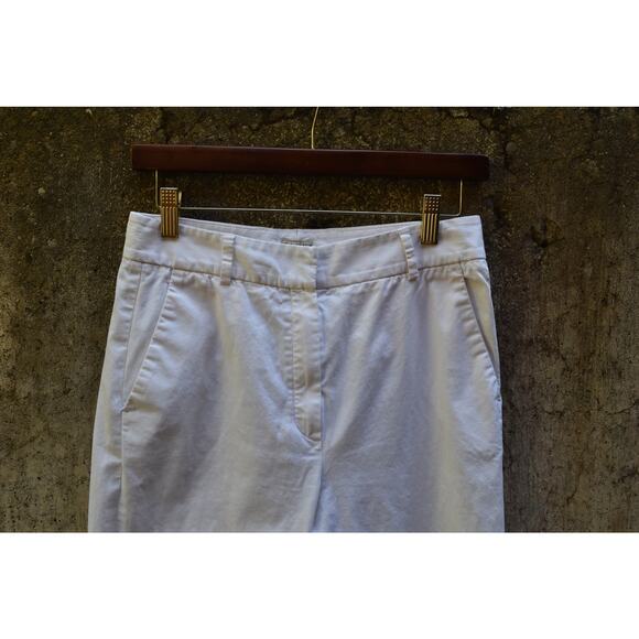 Pauw Amsterdam White Cotton-Lycra Trousers – Size 1 (Made in Portugal) - Picture 2 of 5